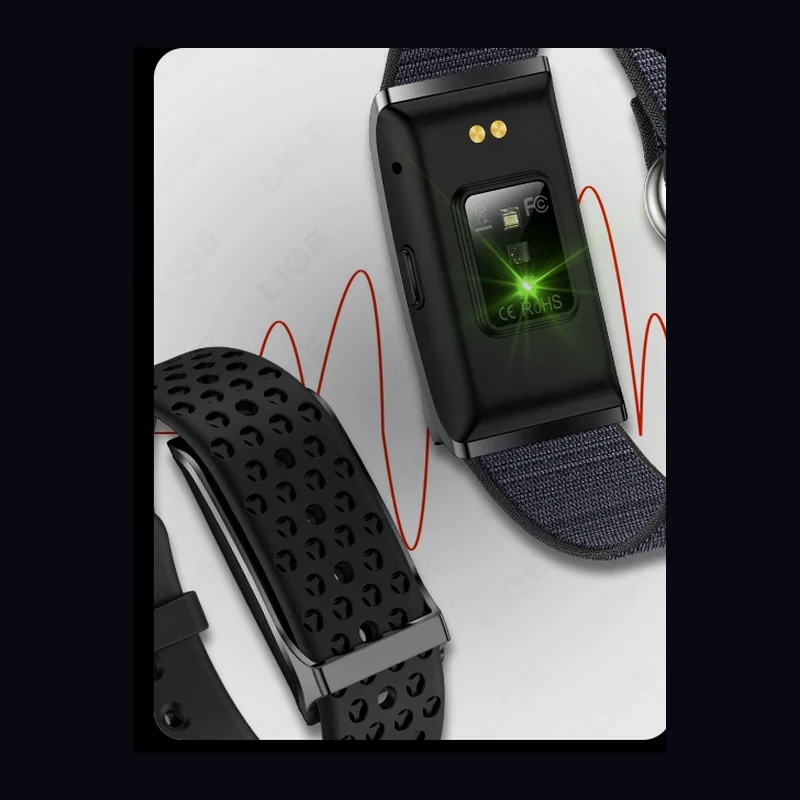Wovo Band optical sensor array